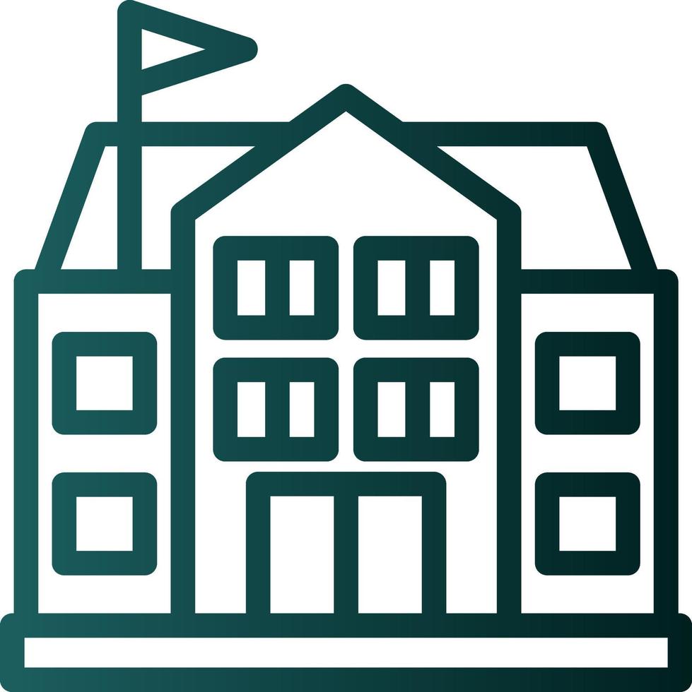 School Vector Icon Design