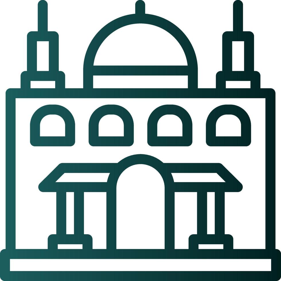 Mosque Vector Icon Design