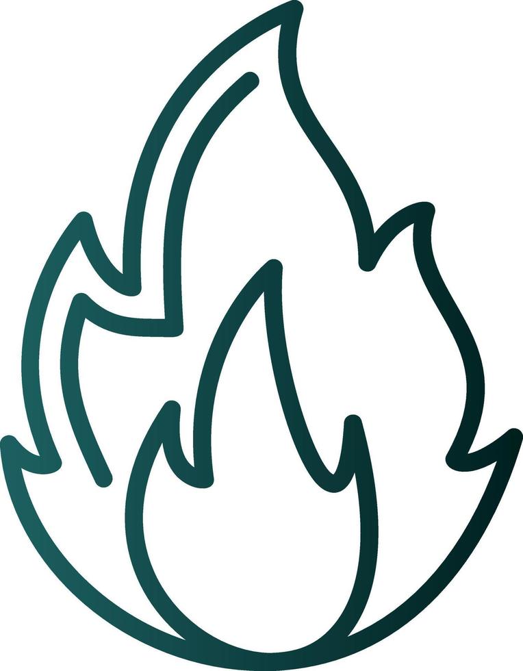 Flame Vector Icon Design