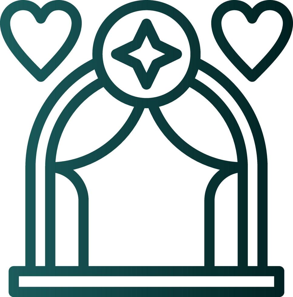Arch Vector Icon Design