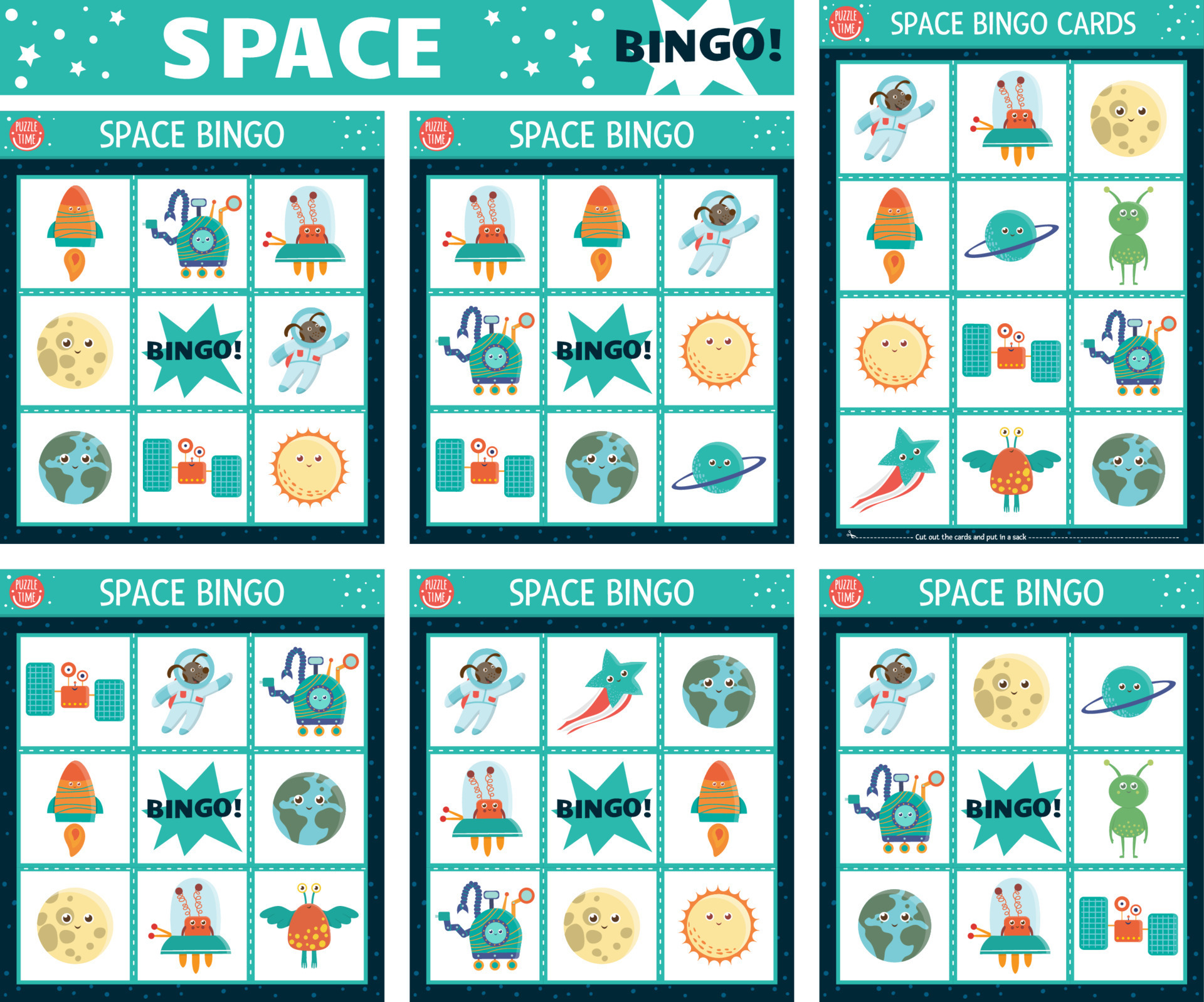 Want a free astronomy game about the planets? {Planetary Bingo} 