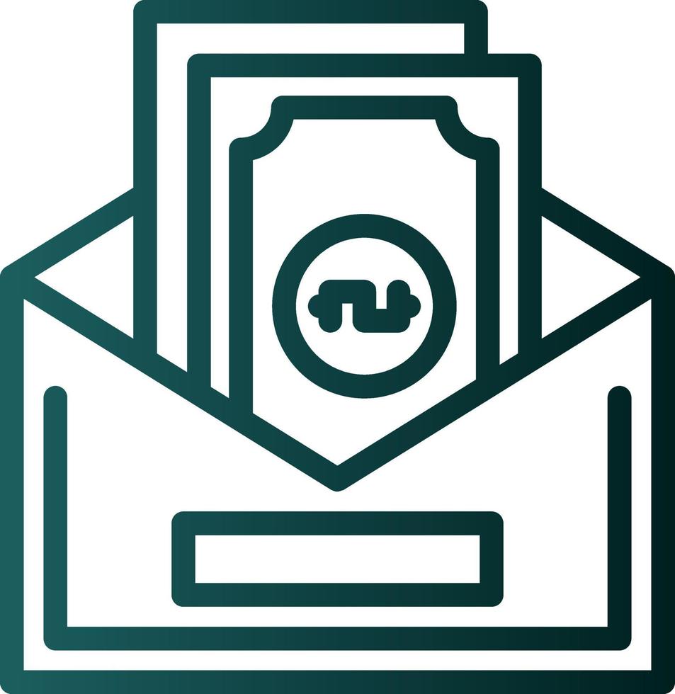 Salary Vector Icon Design