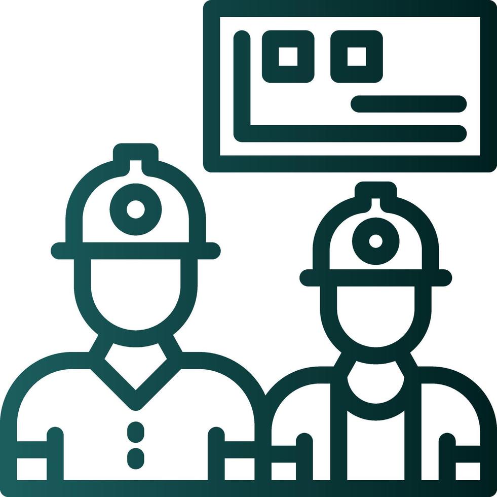 Contractor Vector Icon Design