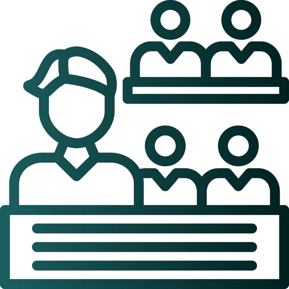 Team Vector Icon Design