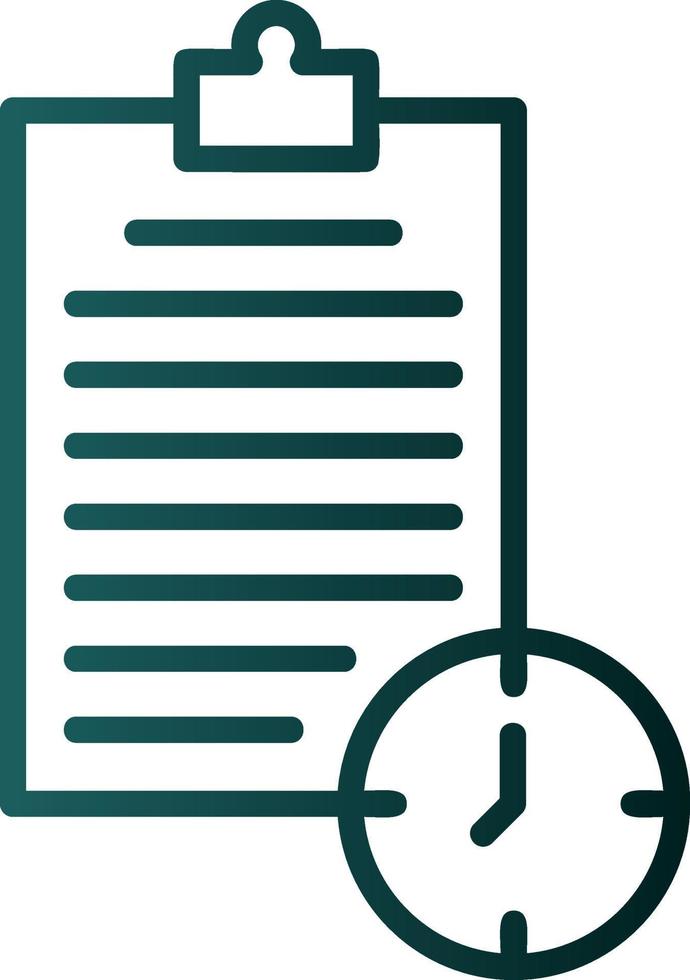 Pending Tasks Vector Icon Design