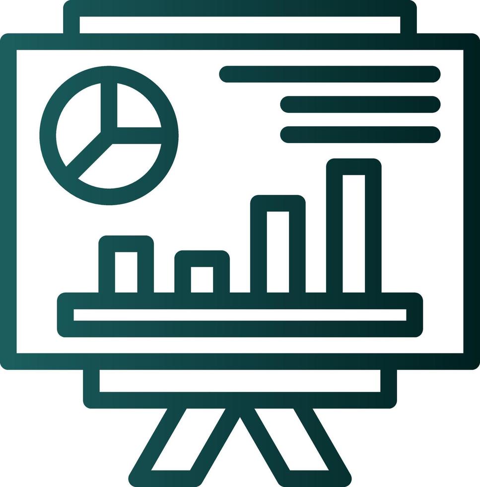 Presentation Vector Icon Design