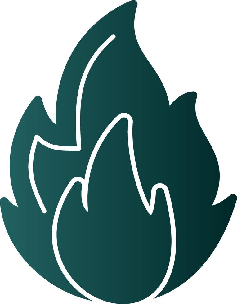 Flame Vector Icon Design