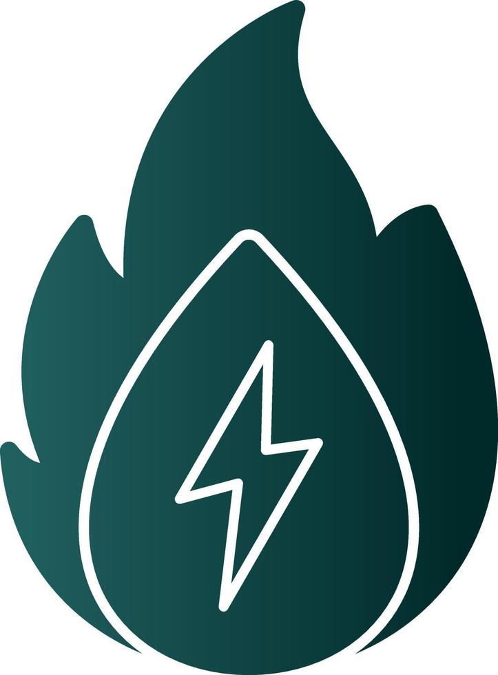 Heat Energy Vector Icon Design
