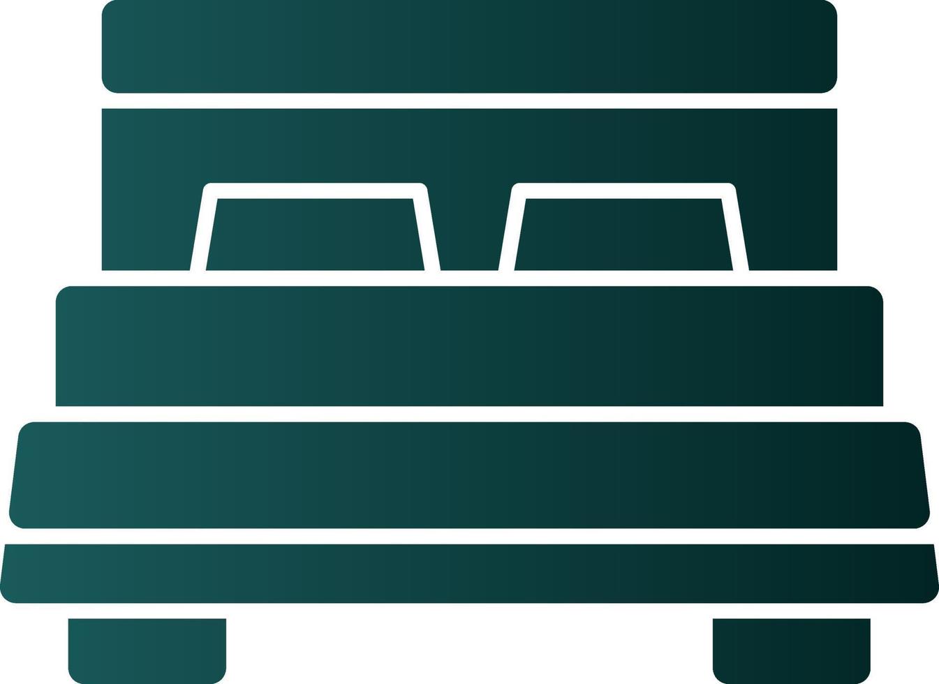Bed Vector Icon Design
