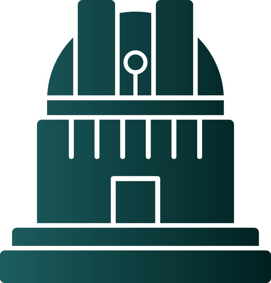 Observatory Vector Icon Design
