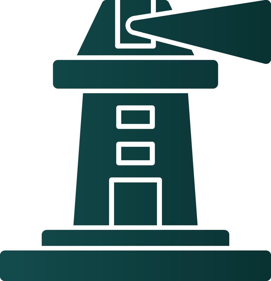 Lighthouse Vector Icon Design