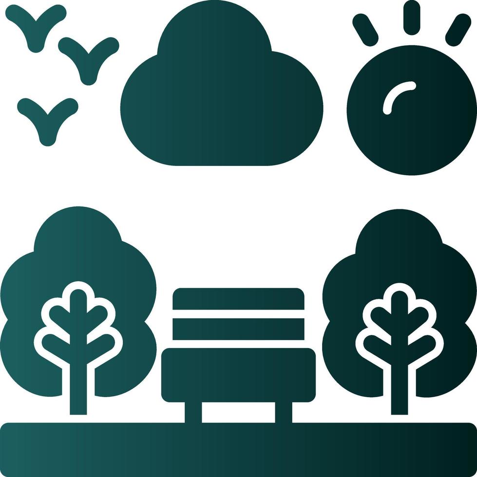 Park Vector Icon Design