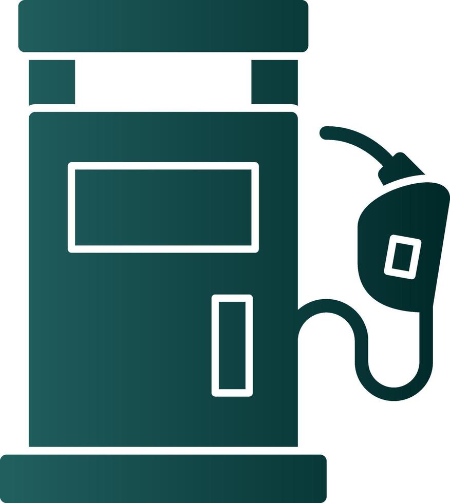 Fuel Station Vector Icon Design