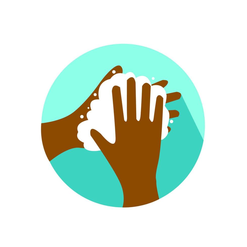 Wash your hands abstract vector