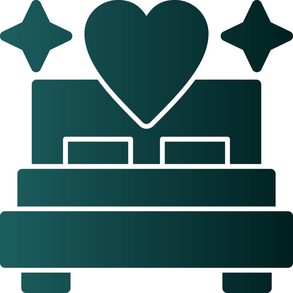 Bed Vector Icon Design