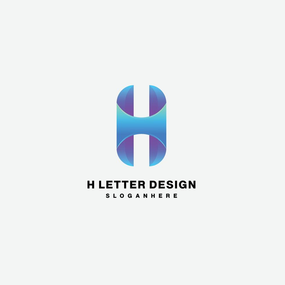 k letter design logo gradient colorful vector