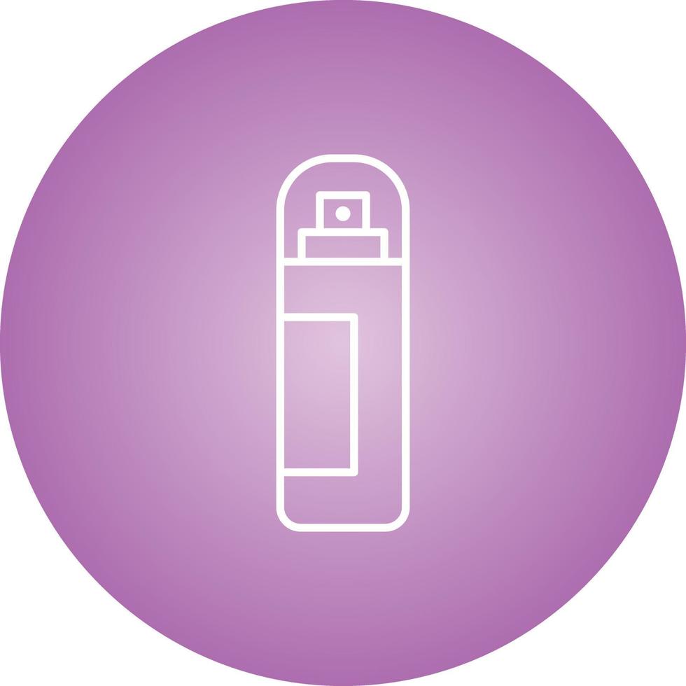 Unique Spray Vector Line Icon