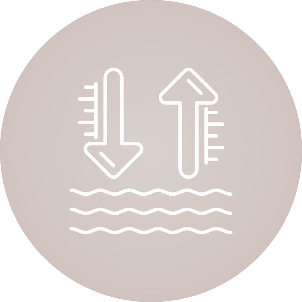 High Tide Vector Icon