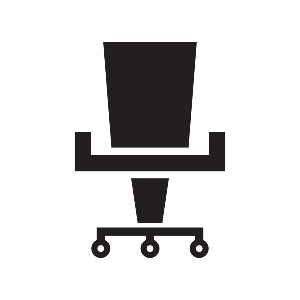 Office chair icon png