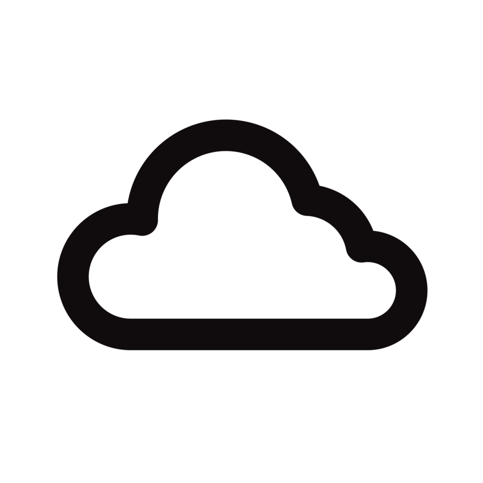 Transparent Cloud Icon png