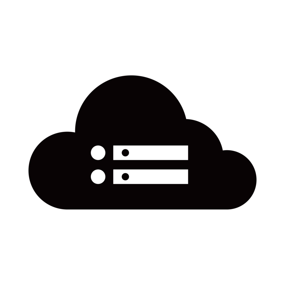 icono de servidor en la nube png