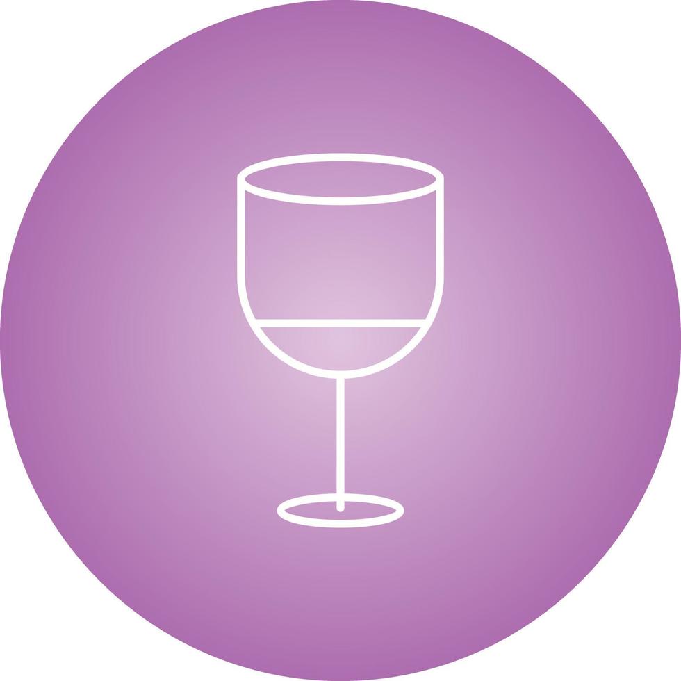 Unique Drink II Vector Line Icon