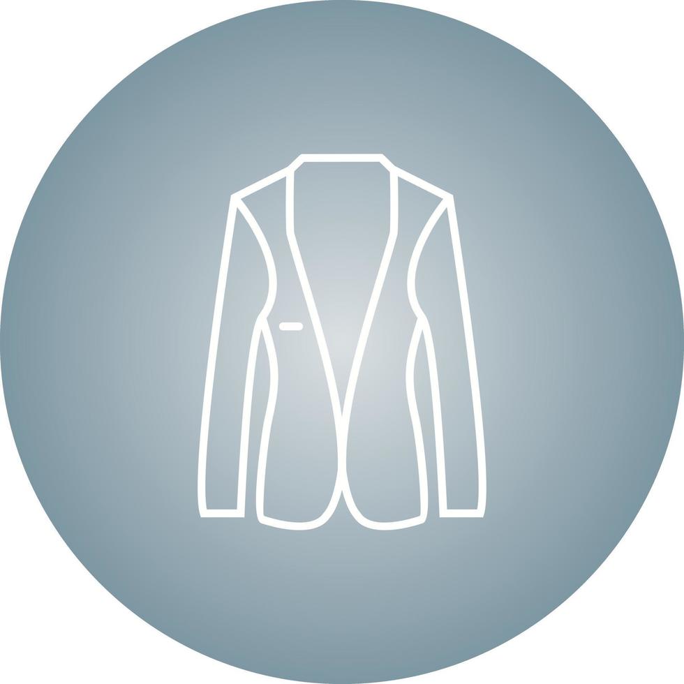 Unique Jacket Vector Line Icon