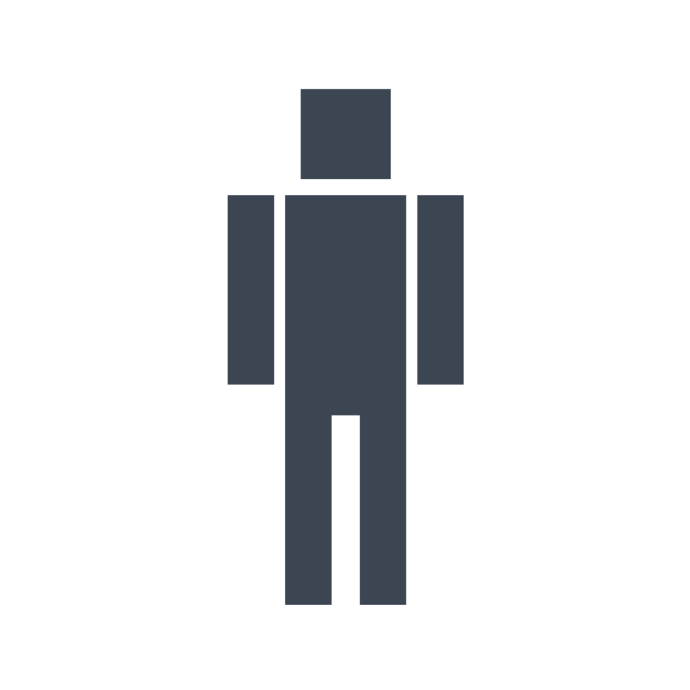 Man icon png graphic