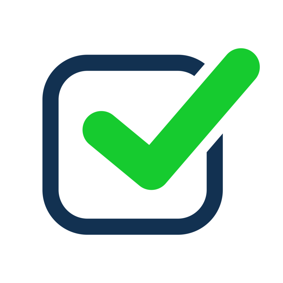 Tick mark icon png