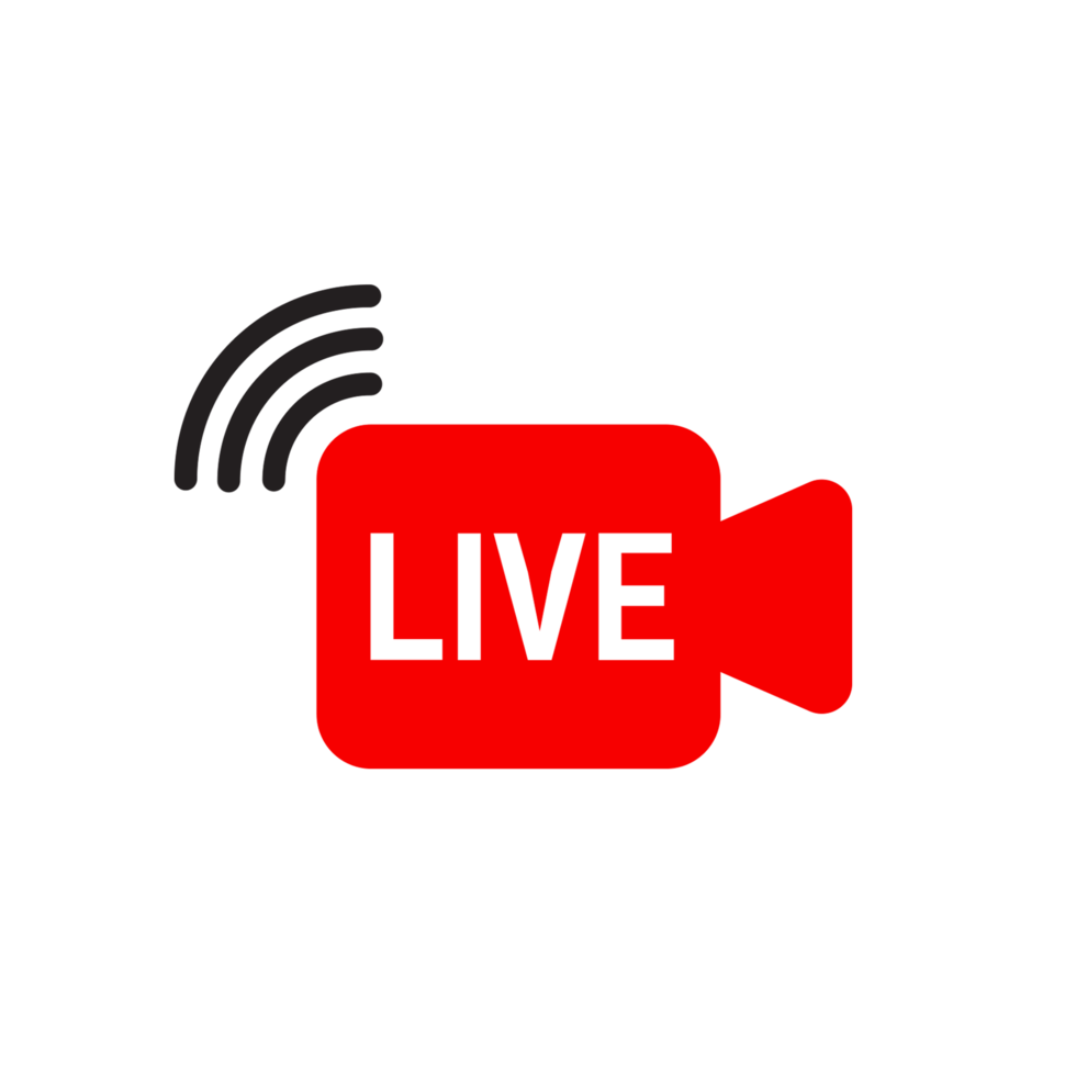 live streaming png logo