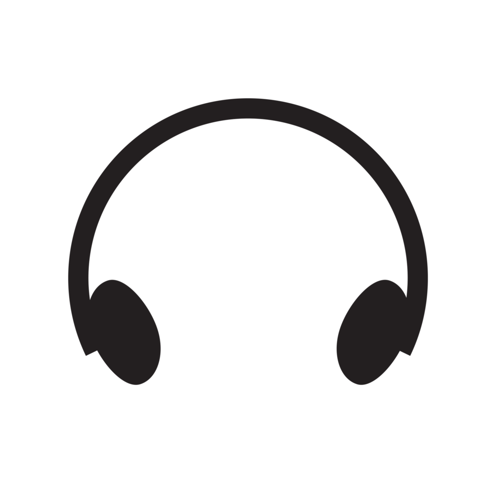 Head phone icon png