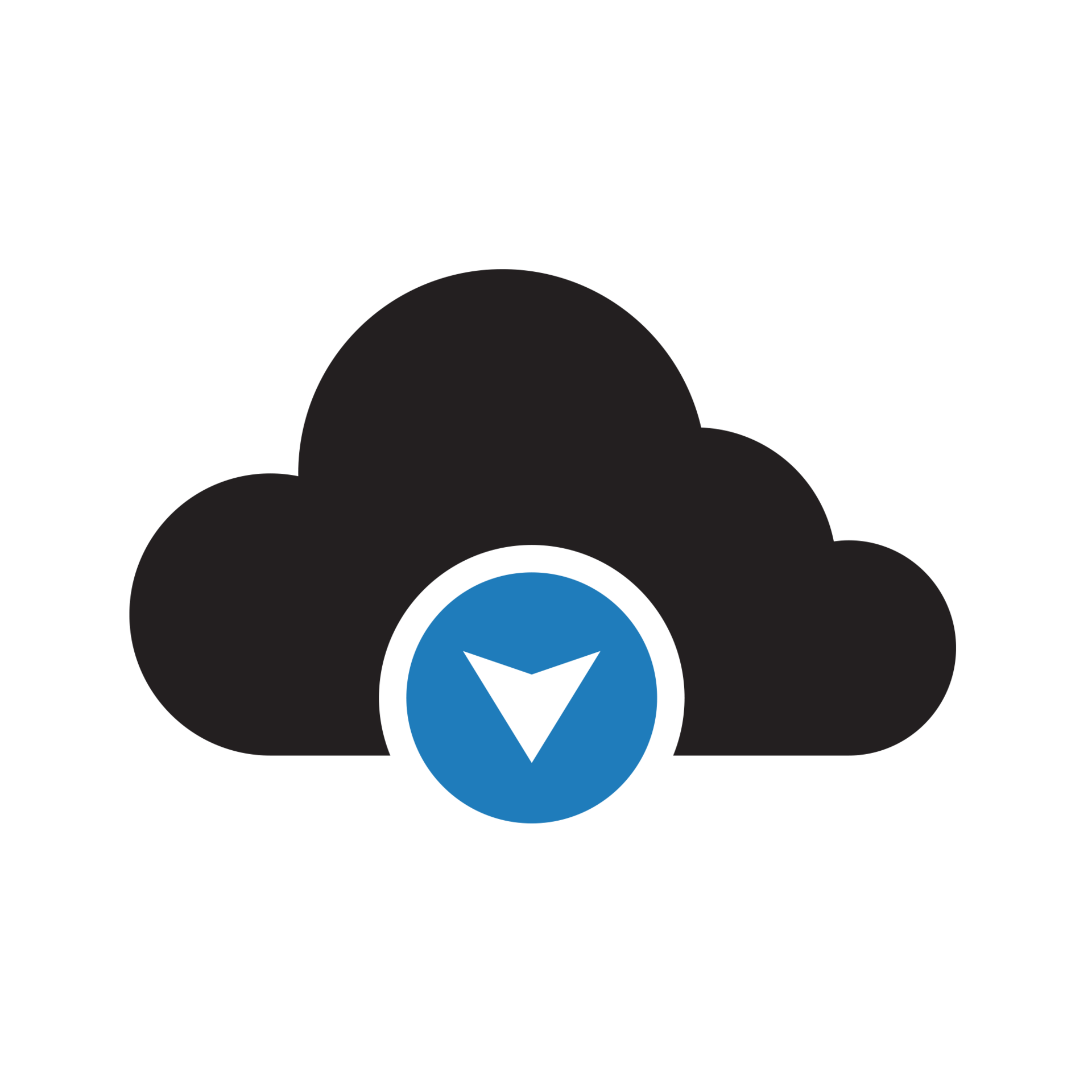 Transparent Cloud Download Icon 16314807 PNG