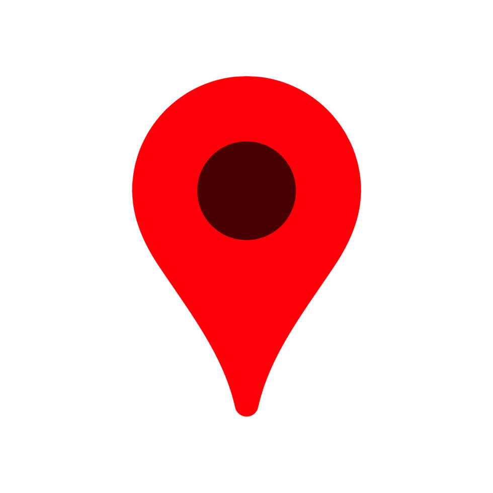 ícone de ponteiro de mapa, símbolo de localização gps, pino de mapas, ícone de mapa de localização png