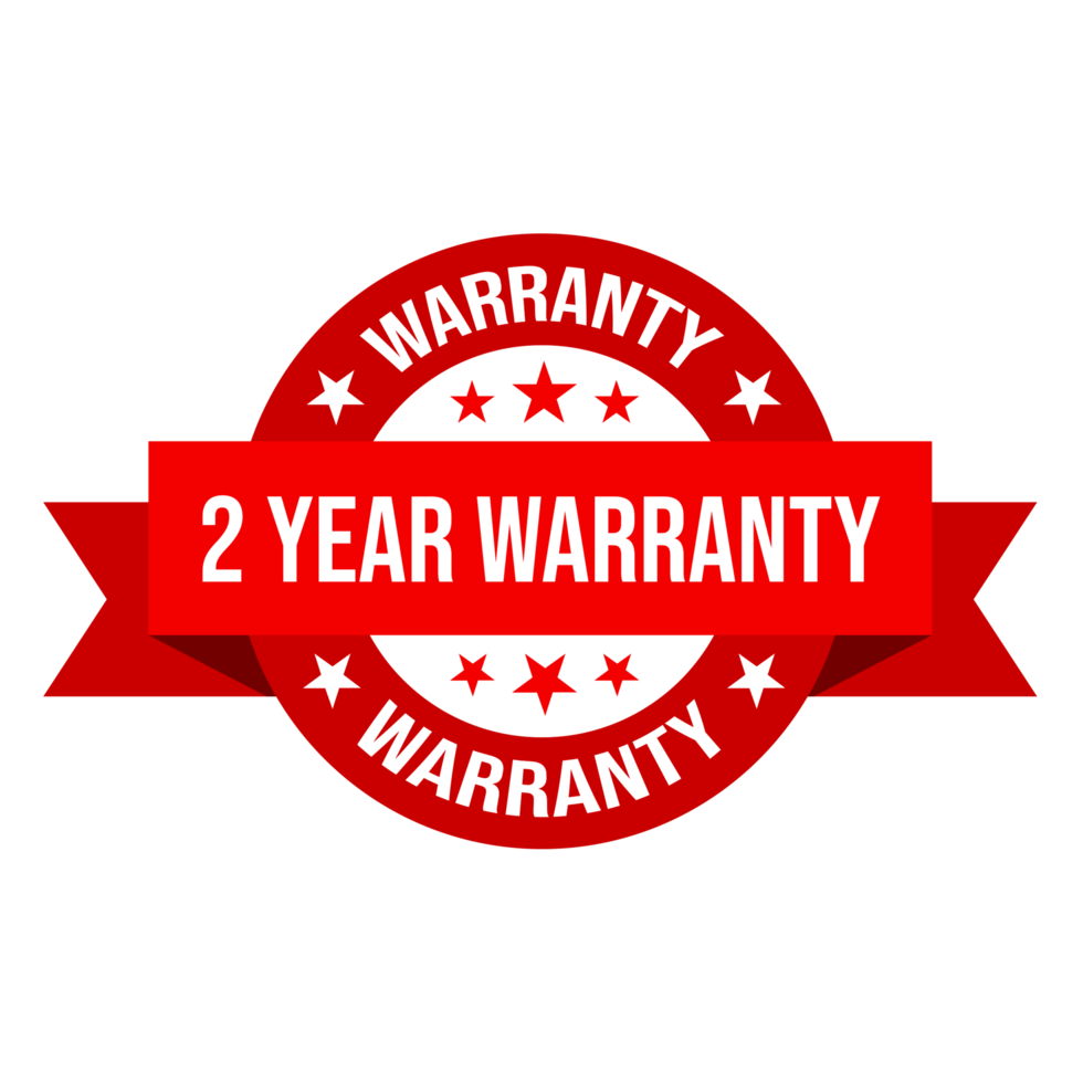 2 year warranty png