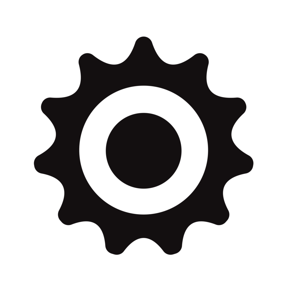 Transparent Configuration gear icon png