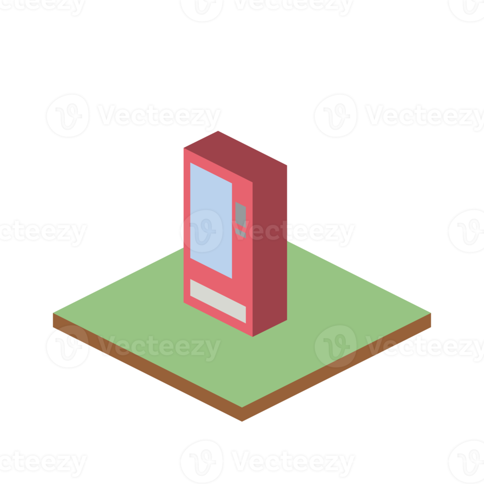 isometric multi-storey building 3d universal scenary collection set png
