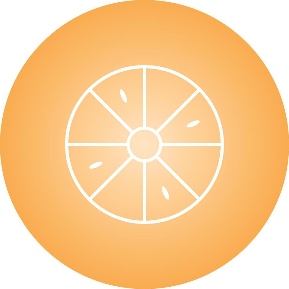 Unique Lemon Vector Line Icon