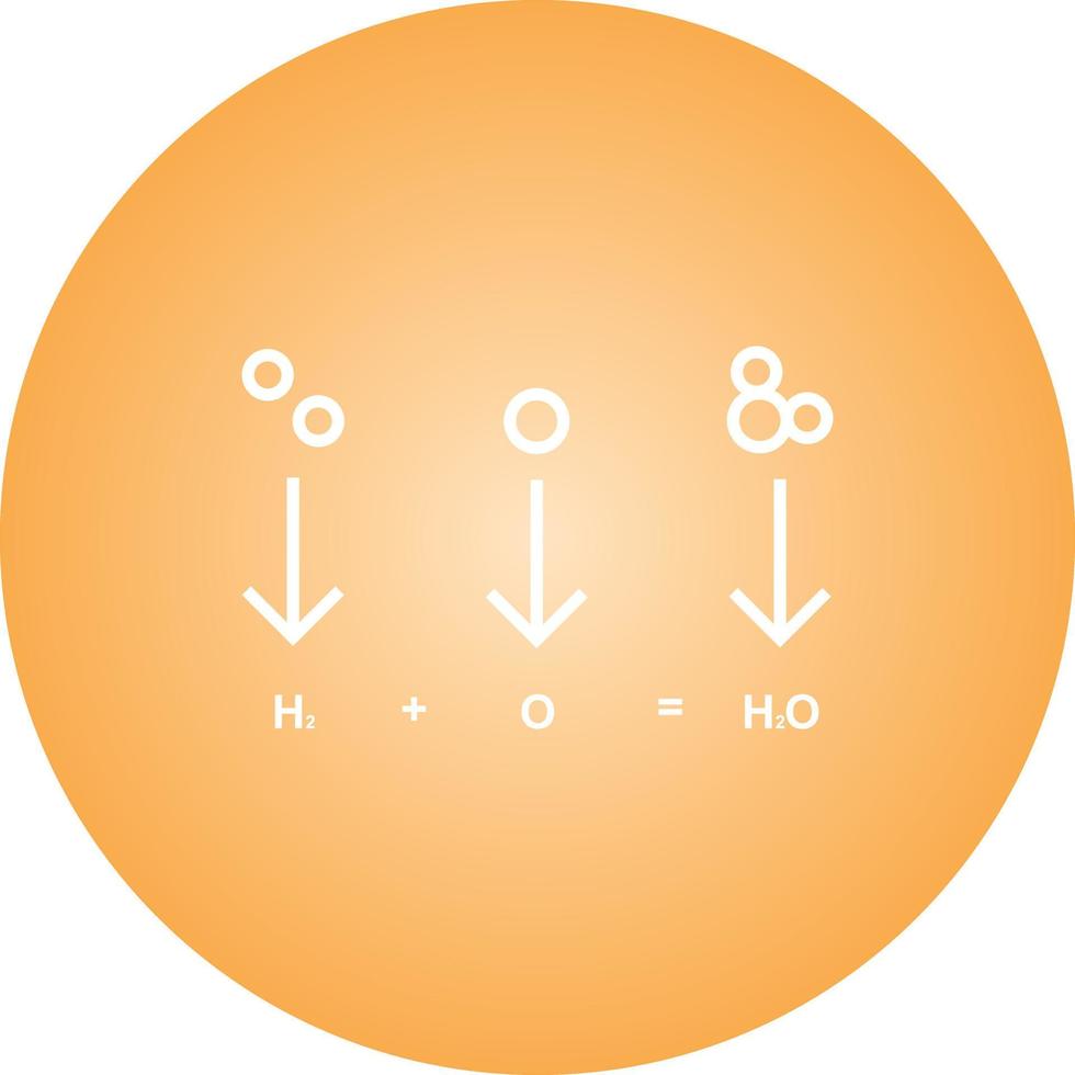 Unique Chemicals Formula Vector Line Icon