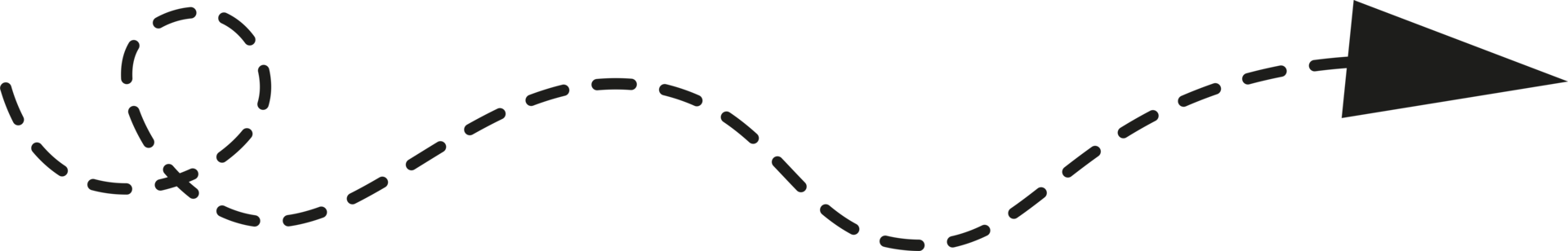 Dashed Line Arrow png