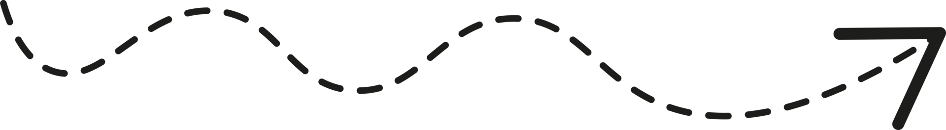 Dashed Line Arrow png