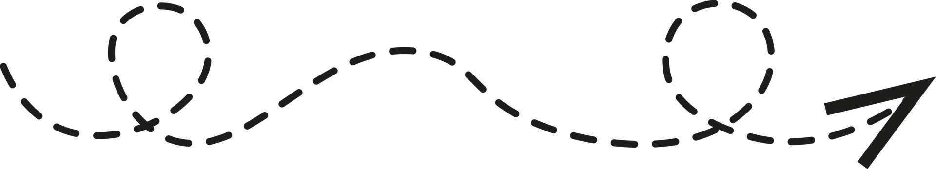 Dashed Line Arrow png