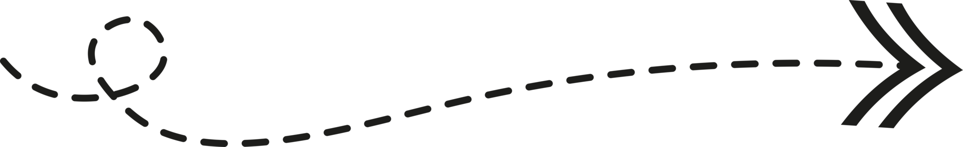 Dashed Line Arrow png