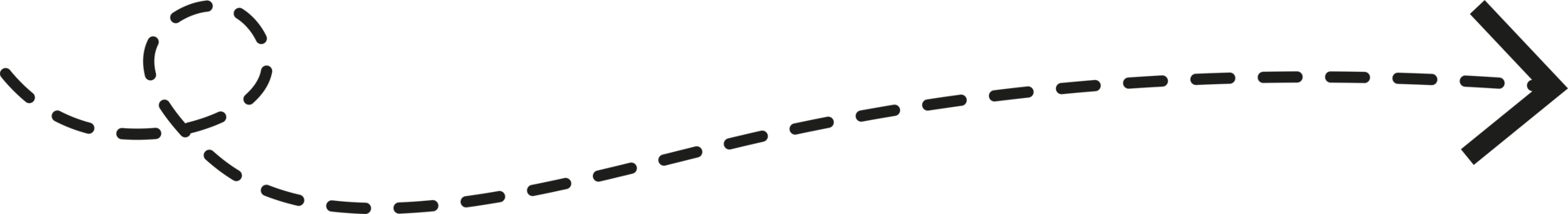 Dashed Line Arrow png