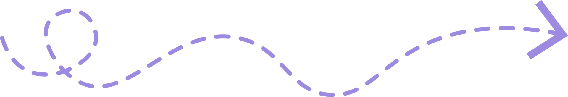 Dashed Line Arrow png