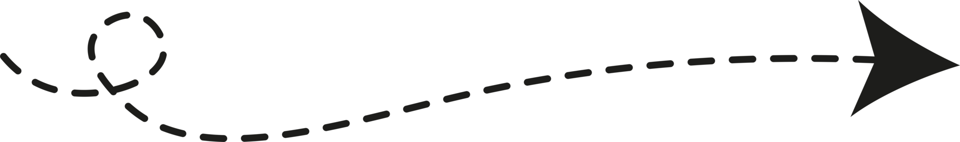 Dashed Line Arrow png