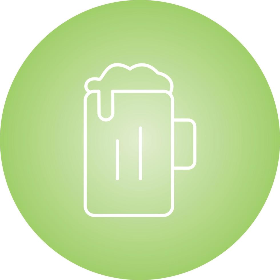 Unique Beer Vector Line Icon