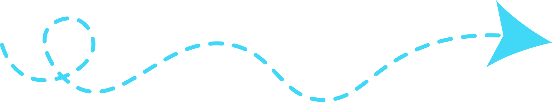 Dashed Line Arrow png