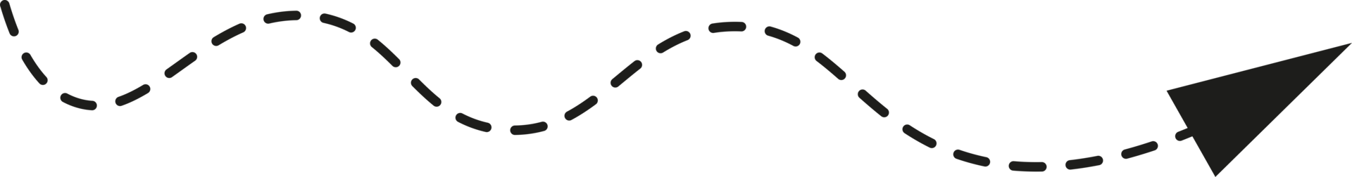 Dashed Line Arrow png