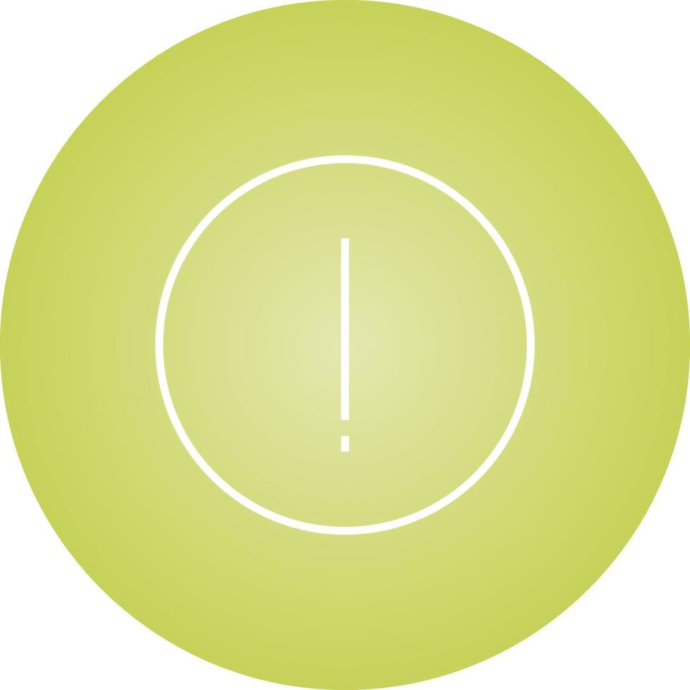 Unique About Vector Line Icon