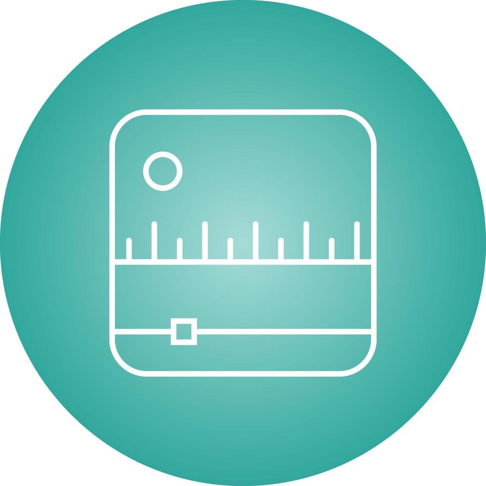 Unique FM Radio Vector Line Icon
